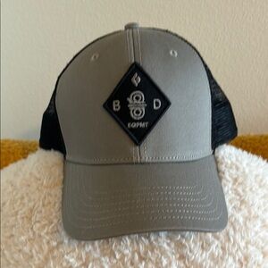 B.O.D Gray and Black Cap